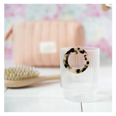 Bachca Barrette Ronde Ecaille