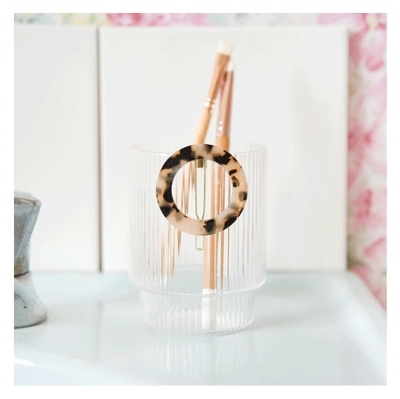 Bachca Barrette Ronde Ecaille