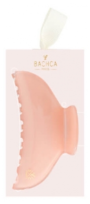 Bachca Pince Croco Opaline Rose Dragée Grand Modèle