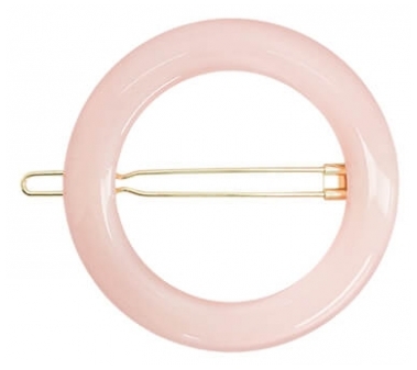 Bachca Barrette Ronde Rose Dragée