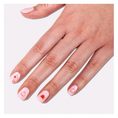 Le Mini Macaron Stickers Ongles Forever Mon Amour