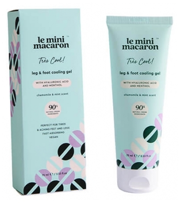Le Mini Macaron Gel Rafraîchissant Jambes & Pieds Très Cool