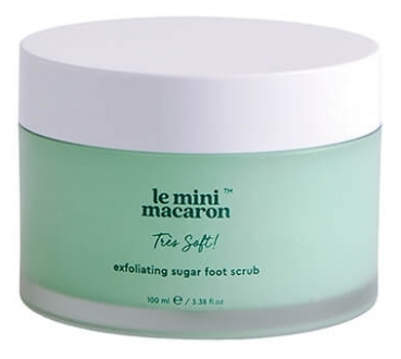 Mini Macaron Exfoliant pentru Picioare Foarte Moale