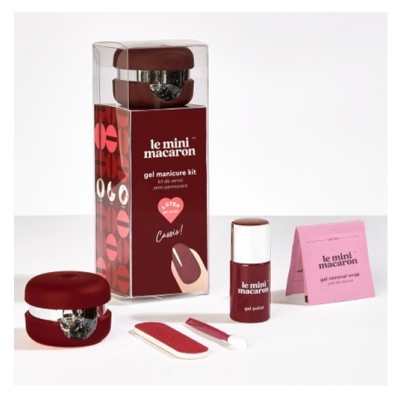 Le Mini Macaron Kit Vernis Semi-permanent Cassis