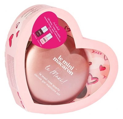 Sada Le Mini Macaron na trvalý lak Le Maxi Rose Quartz