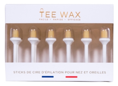 Tee Wax Sticks de Cire d'Epilation Nez Oreilles Tee Wax x12