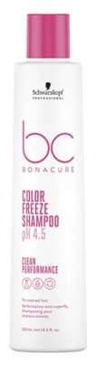 Schwarzkopf Shampooing pH 4.5 BC Color Freeze Schwarzkopf Pro 250ml