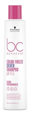 Schwarzkopf Sidabrinis šampūnas BC Color Freeze Schwarzkopf Pro 250ml