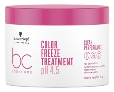 Schwarzkopf Mască pH 4.5 BC Color Freeze Schwarzkopf Pro 500ml