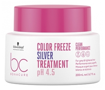 Mascarilla Plateada BC Color Freeze Schwarzkopf Pro 200ml