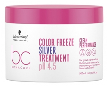 Schwarzkopf Stříbrná maska BC Color Freeze Schwarzkopf Pro 500ml