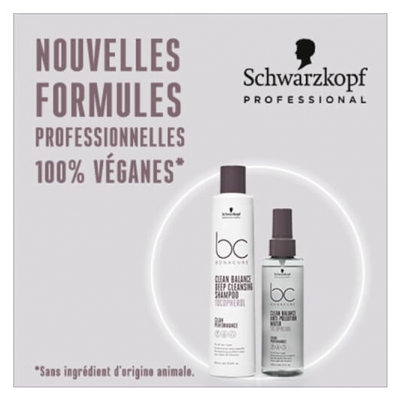 Schwarzkopf Shampooing Purifiant BC Clean Balance Schwarzkopf Pro 250ml