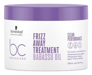 Maschera Disciplinante BC Frizz Away Schwarzkopf Pro 500ml