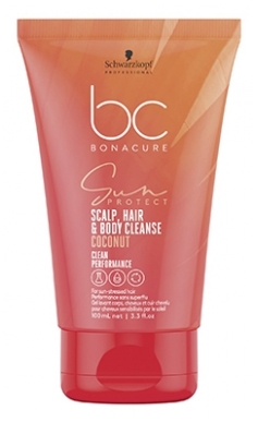 Schwarzkopf Gel Lavant 3-en-1 Cheveux & Corps BC Sun Protect Schwarzkopf Pro 100ml