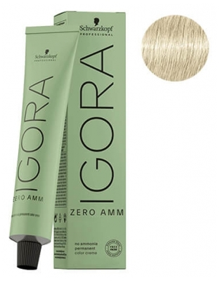 Schwarzkopf Coloration Permanente Igora Zéro Amm 10-0 Blond Très Très Clair Naturel