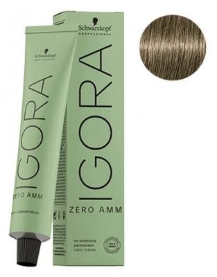 Schwarzkopf Coloration Permanente Igora Zéro Amm 6-0 Blond Foncé Naturel