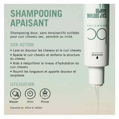 Schwarzkopf Shampooing Apaisant BC Scalp Schwarzkopf Pro 250ml