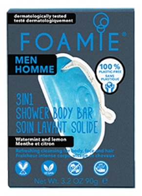 Foamie Soin Lavant Solide 3 en 1 Seas The Day