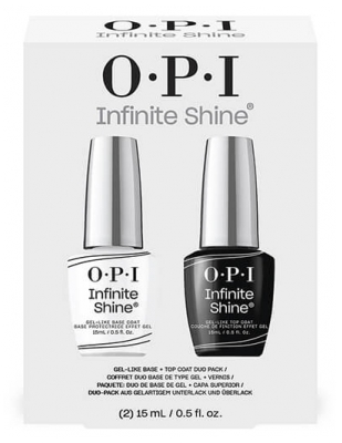 O.P.I Kit IS Effet Gel Base et Top Coat OPI