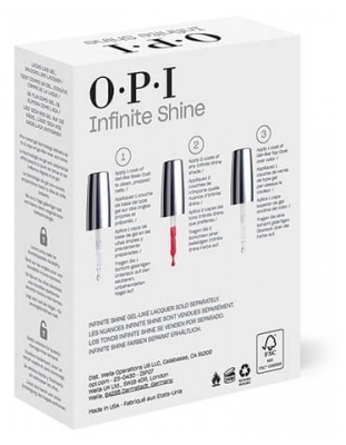 O.P.I Kit IS Effet Gel Base et Top Coat OPI