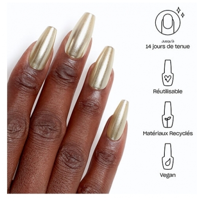 O.P.I Faux Ongles xPress/On Break The Gold OPI