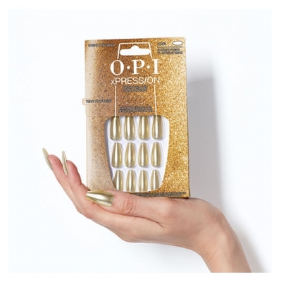 O.P.I Faux Ongles xPress/On Break The Gold OPI