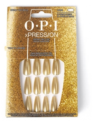 O.P.I Faux Ongles xPress/On Break The Gold OPI