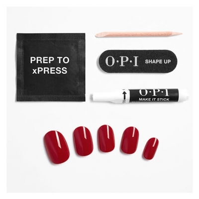 O.P.I Faux Ongles xPress/On Big Apple Red OPI