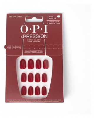 O.P.I Faux Ongles XPress/On Big Apple Red OPI