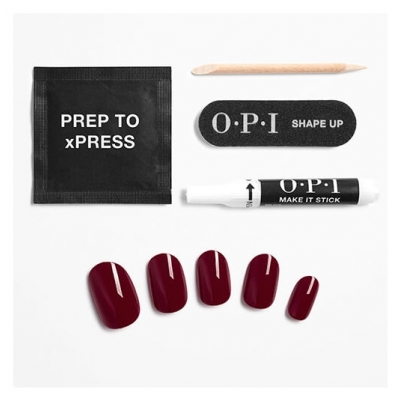 O.P.I Faux Ongles xPress/On Malaga Wine OPI