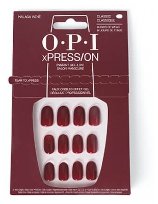 O.P.I Faux Ongles xPress/On Malaga Wine OPI