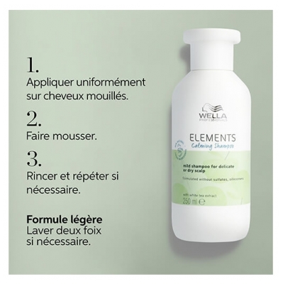 Wella Shampooing Apaisant Elements Wella 500ml
