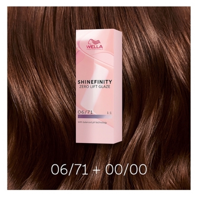 Wella Coloration Semi-Permanente 06/71 Frosted Chestnut Shinefinity