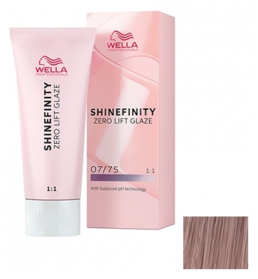 Wella Semi-Permanent Hair Colour 07/75 Raspberry Latte Shinefinity