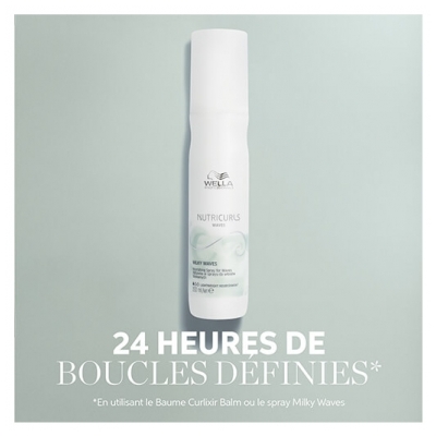 Wella Spray Nourrissant Milky Waves Cheveux Ondulés Nutricurls Wella 150ml