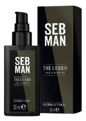 Sebastian Huile Barbe The Groom Seb Man
