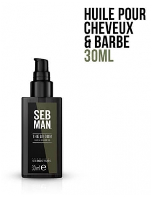 Sebastian Huile Barbe The Groom Seb Man