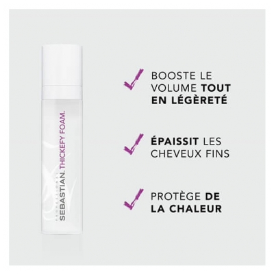 Sebastian Mousse Coiffante Thickefy Foam