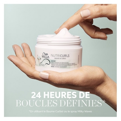 Wella Masque Anti-frisottis Cheveux Bouclés Ondulés Nutricurls Wella 150ml