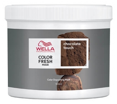 Mascarilla Color Fresh Chocolate Touch Wella 500ml
