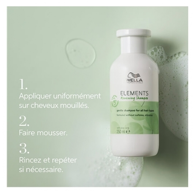 Wella Shampooing Régénérant Elements Wella 100ml