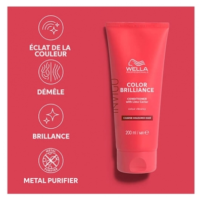 Wella Après-shampooing Cheveux Epais Invigo Color Brilliance Wella 200ml