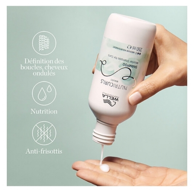 Wella Shampooing Cheveux Ondulés Nutricurls Wella 250ml