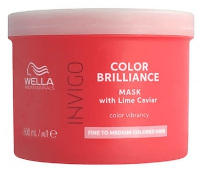 Wella Máscara Cabelos Finos a Médios Invigo Color Brilliance Wella 500ml