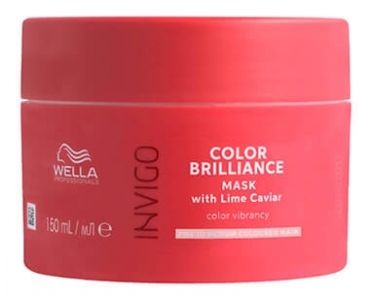 Wella Maska za lase za tanke do srednje debele lase Invigo Color Brilliance Wella 150ml