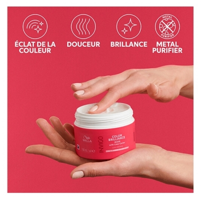 Wella Masque Cheveux Fins à Moyens Invigo Color Brillance Wella 150ml