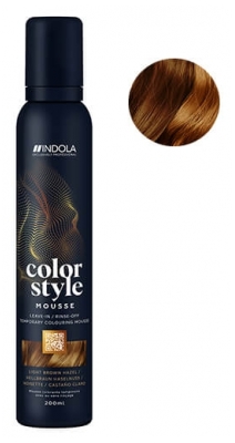 Indola Barvicí Pěna Oříšková Color Style Mousse