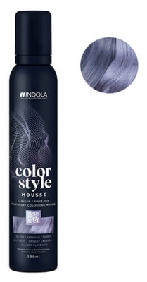 Indola Silber Lavendel Color Style Mousse Farbschaum