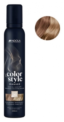 Indola Mousse Colorante Blond Beige Color Style Mousse