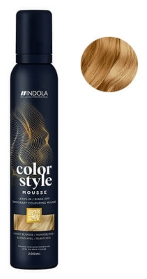 Indola Mousse Colorante Blond Miel Color Style Mousse